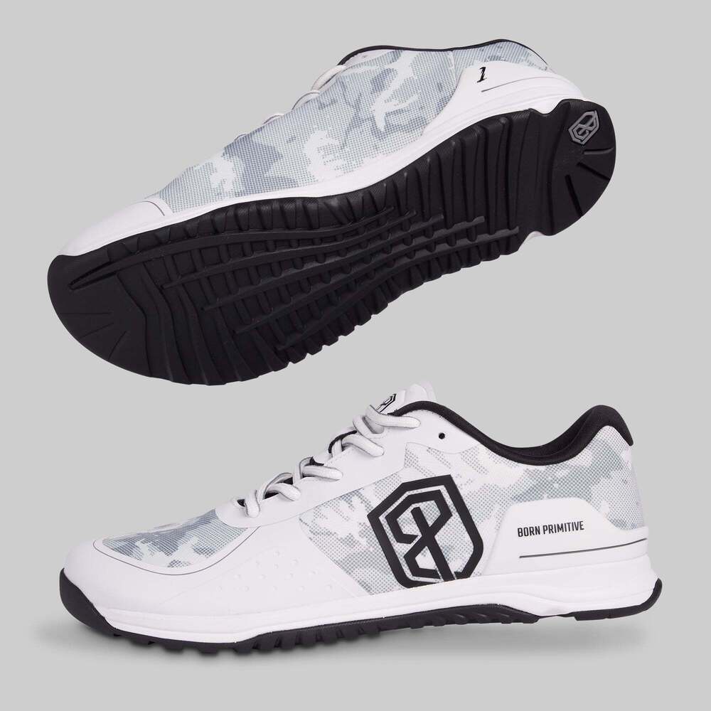Born Primitive Men's Savage 1 CV (White Camo) Size 7